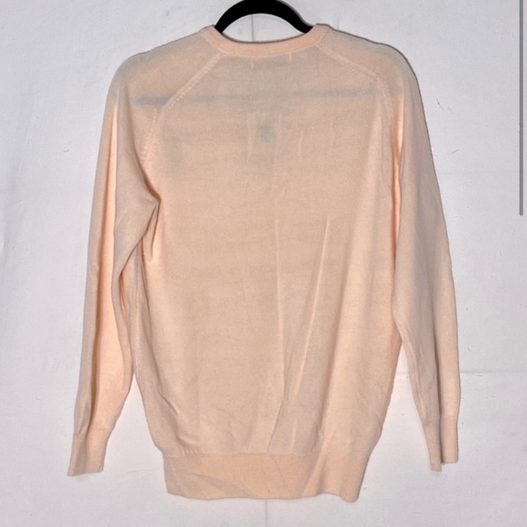 Vintage Lady Phoenix Sportswear Orange Lakewood Golf World V Neck Sweater M - Picture 2 of 11